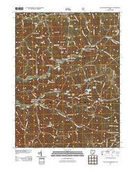 South Bloomingville Ohio Historical topographic map, 1:24000 scale, 7.5 X 7.5 Minute, Year 2011