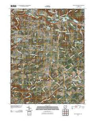 South Lebanon Ohio Historical topographic map, 1:24000 scale, 7.5 X 7.5 Minute, Year 2010