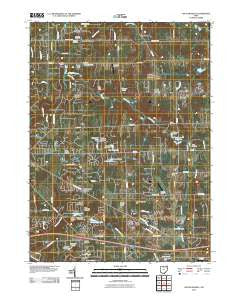 South Russell Ohio Historical topographic map, 1:24000 scale, 7.5 X 7.5 Minute, Year 2010