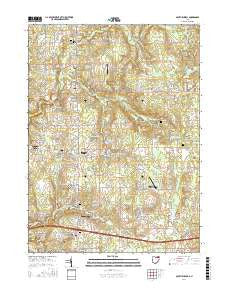 South Russell Ohio Current topographic map, 1:24000 scale, 7.5 X 7.5 Minute, Year 2016