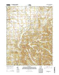 South Salem Ohio Historical topographic map, 1:24000 scale, 7.5 X 7.5 Minute, Year 2013