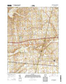 South Vienna Ohio Historical topographic map, 1:24000 scale, 7.5 X 7.5 Minute, Year 2013