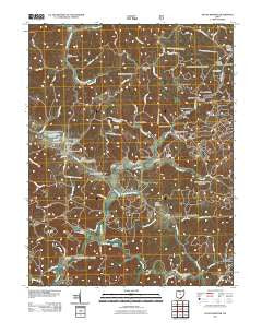 South Webster Ohio Historical topographic map, 1:24000 scale, 7.5 X 7.5 Minute, Year 2011