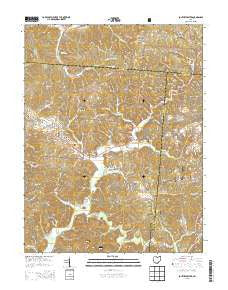 South Webster Ohio Historical topographic map, 1:24000 scale, 7.5 X 7.5 Minute, Year 2013