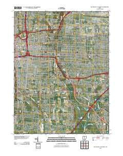 Southeast Columbus Ohio Historical topographic map, 1:24000 scale, 7.5 X 7.5 Minute, Year 2010