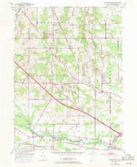 Southington Ohio Historical topographic map, 1:24000 scale, 7.5 X 7.5 Minute, Year 1952