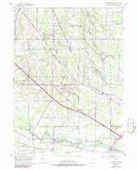 Southington Ohio Historical topographic map, 1:24000 scale, 7.5 X 7.5 Minute, Year 1952
