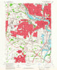 Southwest Columbus Ohio Historical topographic map, 1:24000 scale, 7.5 X 7.5 Minute, Year 1965