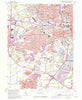Southwest Columbus Ohio Historical topographic map, 1:24000 scale, 7.5 X 7.5 Minute, Year 1965