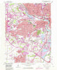 Southwest Columbus Ohio Historical topographic map, 1:24000 scale, 7.5 X 7.5 Minute, Year 1965