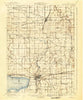 Spencerville Ohio Historical topographic map, 1:62500 scale, 15 X 15 Minute, Year 1911