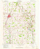 Spencerville Ohio Historical topographic map, 1:24000 scale, 7.5 X 7.5 Minute, Year 1960