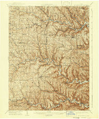 St. Clairsville Ohio Historical topographic map, 1:62500 scale, 15 X 15 Minute, Year 1905