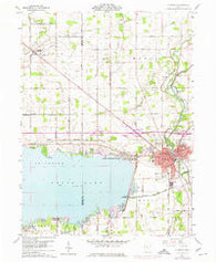 St. Marys Ohio Historical topographic map, 1:24000 scale, 7.5 X 7.5 Minute, Year 1960