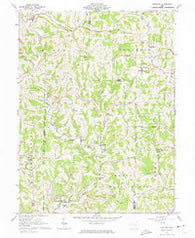 Stafford Ohio Historical topographic map, 1:24000 scale, 7.5 X 7.5 Minute, Year 1961