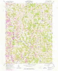 Stafford Ohio Historical topographic map, 1:24000 scale, 7.5 X 7.5 Minute, Year 1961