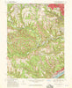 Steubenville West Ohio Historical topographic map, 1:24000 scale, 7.5 X 7.5 Minute, Year 1968