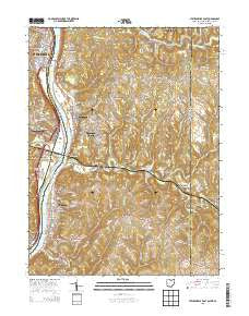 Steubenville East Ohio Historical topographic map, 1:24000 scale, 7.5 X 7.5 Minute, Year 2013