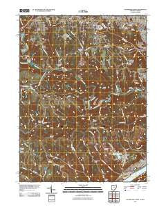 Steubenville West Ohio Historical topographic map, 1:24000 scale, 7.5 X 7.5 Minute, Year 2011