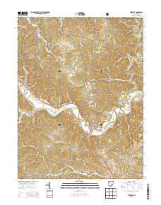 Stewart Ohio Historical topographic map, 1:24000 scale, 7.5 X 7.5 Minute, Year 2013