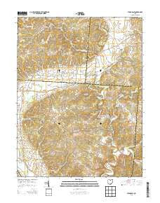 Stockdale Ohio Historical topographic map, 1:24000 scale, 7.5 X 7.5 Minute, Year 2013