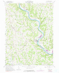 Stockport Ohio Historical topographic map, 1:24000 scale, 7.5 X 7.5 Minute, Year 1961