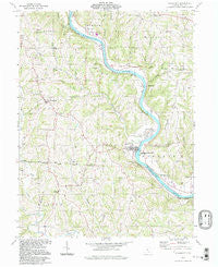 Stockport Ohio Historical topographic map, 1:24000 scale, 7.5 X 7.5 Minute, Year 1994