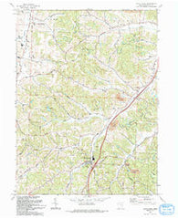 Stone Creek Ohio Historical topographic map, 1:24000 scale, 7.5 X 7.5 Minute, Year 1993