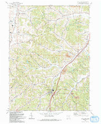 Stone Creek Ohio Historical topographic map, 1:24000 scale, 7.5 X 7.5 Minute, Year 1993
