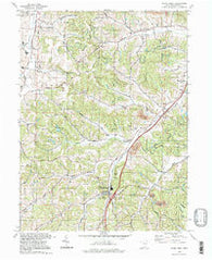 Stone Creek Ohio Historical topographic map, 1:24000 scale, 7.5 X 7.5 Minute, Year 1994