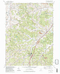 Stone Creek Ohio Historical topographic map, 1:24000 scale, 7.5 X 7.5 Minute, Year 1994