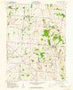 Stoutsville Ohio Historical topographic map, 1:24000 scale, 7.5 X 7.5 Minute, Year 1961