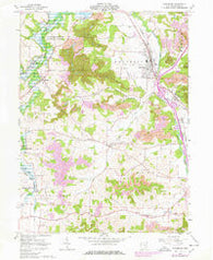 Strasburg Ohio Historical topographic map, 1:24000 scale, 7.5 X 7.5 Minute, Year 1961