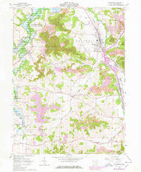 Strasburg Ohio Historical topographic map, 1:24000 scale, 7.5 X 7.5 Minute, Year 1961