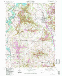 Strasburg Ohio Historical topographic map, 1:24000 scale, 7.5 X 7.5 Minute, Year 1994