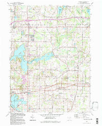 Suffield Ohio Historical topographic map, 1:24000 scale, 7.5 X 7.5 Minute, Year 1994