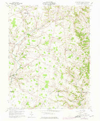 Sugar Tree Ridge Ohio Historical topographic map, 1:24000 scale, 7.5 X 7.5 Minute, Year 1961