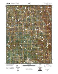 Sugar Tree Ridge Ohio Historical topographic map, 1:24000 scale, 7.5 X 7.5 Minute, Year 2010