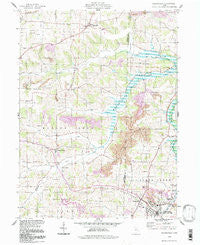 Sugarcreek Ohio Historical topographic map, 1:24000 scale, 7.5 X 7.5 Minute, Year 1994
