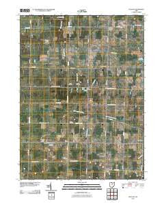 Sullivan Ohio Historical topographic map, 1:24000 scale, 7.5 X 7.5 Minute, Year 2010