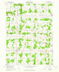 Sullivan Ohio Historical topographic map, 1:24000 scale, 7.5 X 7.5 Minute, Year 1961