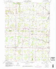 Sullivan Ohio Historical topographic map, 1:24000 scale, 7.5 X 7.5 Minute, Year 1961