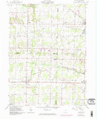 Sullivan Ohio Historical topographic map, 1:24000 scale, 7.5 X 7.5 Minute, Year 1961
