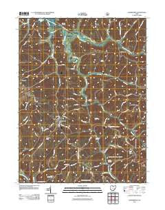 Summerfield Ohio Historical topographic map, 1:24000 scale, 7.5 X 7.5 Minute, Year 2011