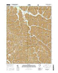 Summerfield Ohio Current topographic map, 1:24000 scale, 7.5 X 7.5 Minute, Year 2016
