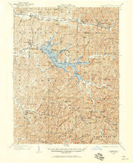 Summerfield Ohio Historical topographic map, 1:62500 scale, 15 X 15 Minute, Year 1909