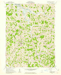 Summerfield Ohio Historical topographic map, 1:24000 scale, 7.5 X 7.5 Minute, Year 1961