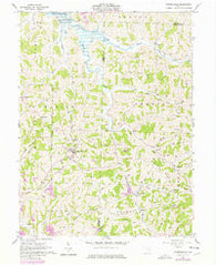 Summerfield Ohio Historical topographic map, 1:24000 scale, 7.5 X 7.5 Minute, Year 1961