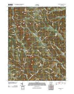 Summithill Ohio Historical topographic map, 1:24000 scale, 7.5 X 7.5 Minute, Year 2010