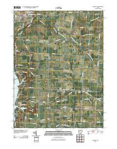 Sunbury Ohio Historical topographic map, 1:24000 scale, 7.5 X 7.5 Minute, Year 2010